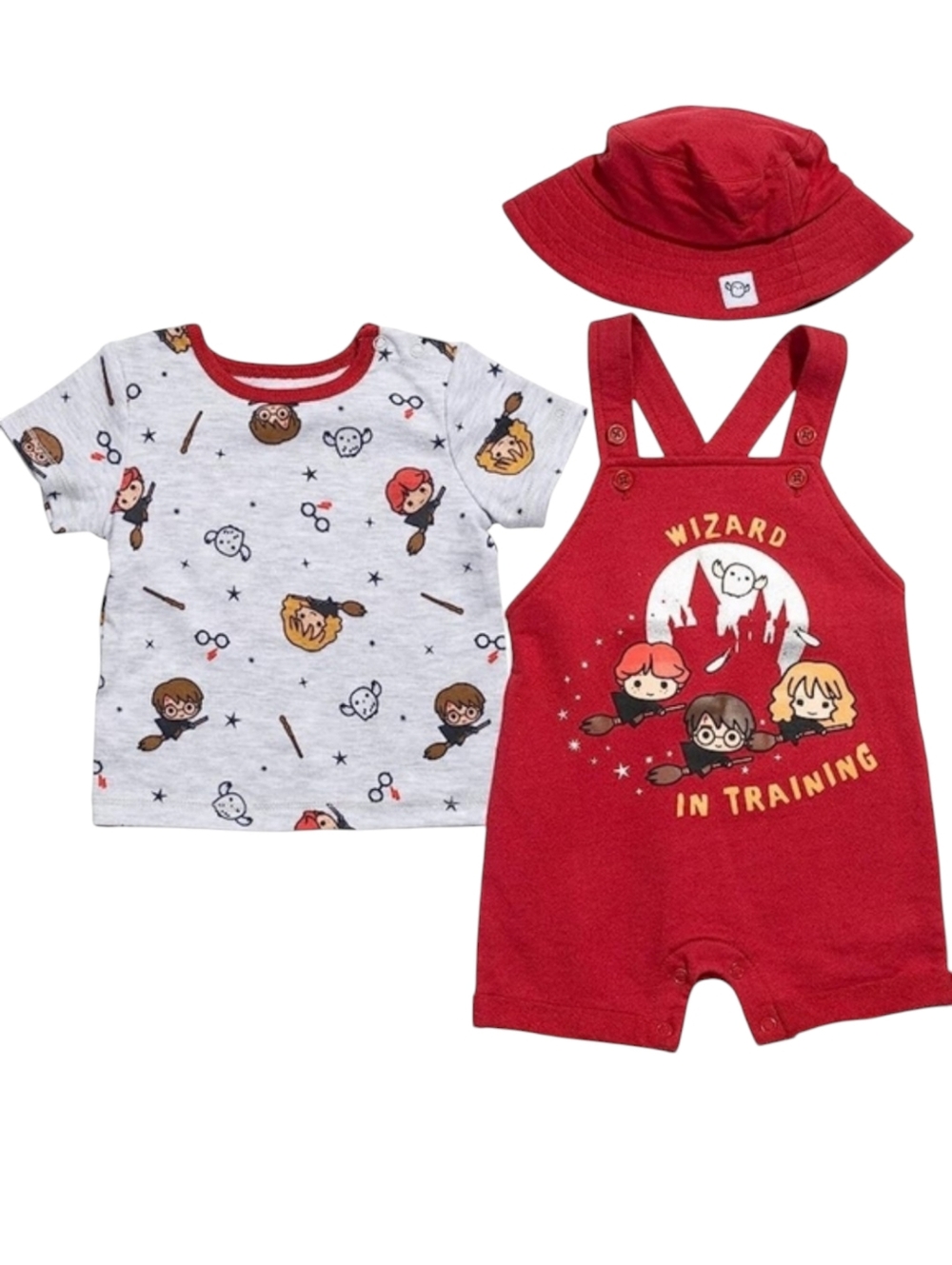 Harry Potter 3 Piece Mix & Match Shorts Set Size 18M